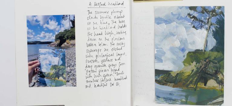 A Helford headland - Sophie Velzian