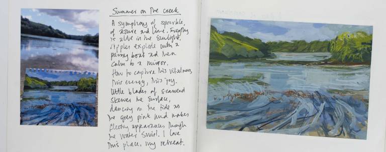 Summer on the creek - Sophie Velzian