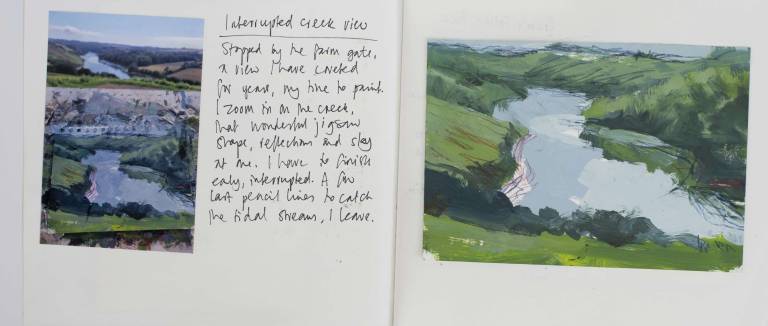 Interrupted creek view - Sophie Velzian