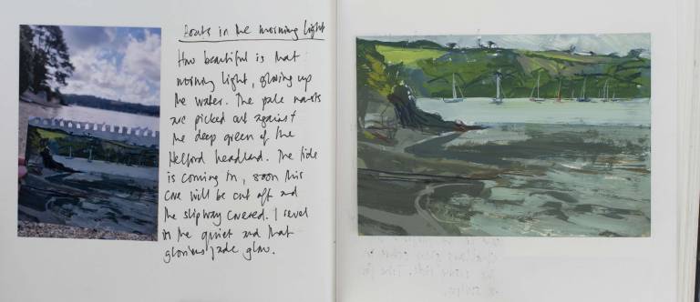 Boats in the morning light - Sophie Velzian