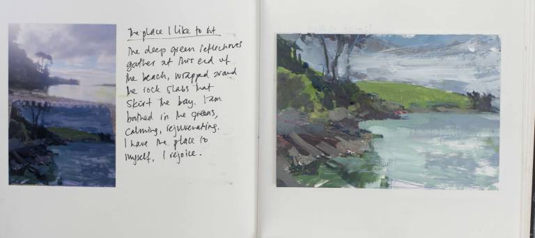 The place I like to sit - Sophie Velzian