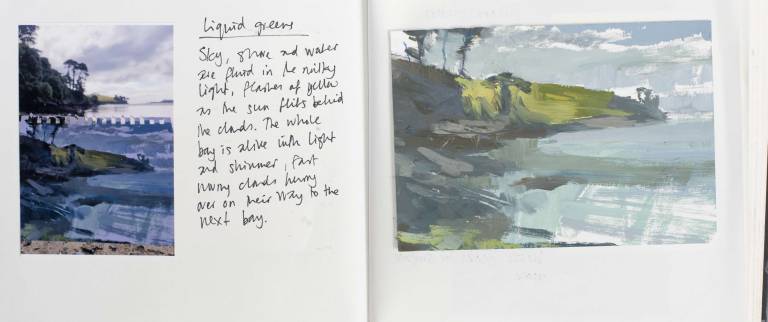 Liquid greens - Sophie Velzian