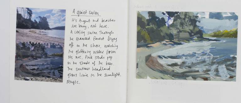 A quiet swim - Sophie Velzian