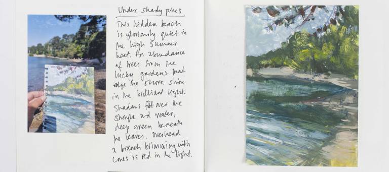 Under shady pines - Sophie Velzian