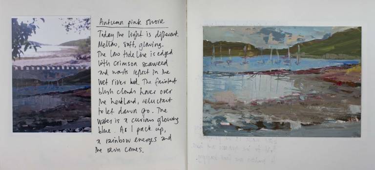 Autumn pink shore - Sophie Velzian