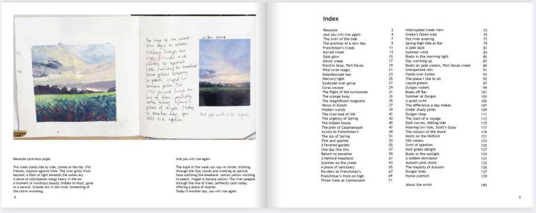 My Helford Sketchbook #1 - Sophie Velzian