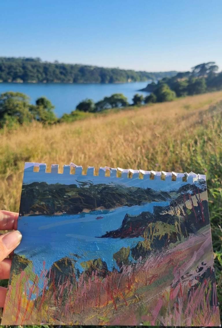 Hot river evening - Sophie Velzian