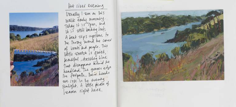 Hot river evening - Sophie Velzian