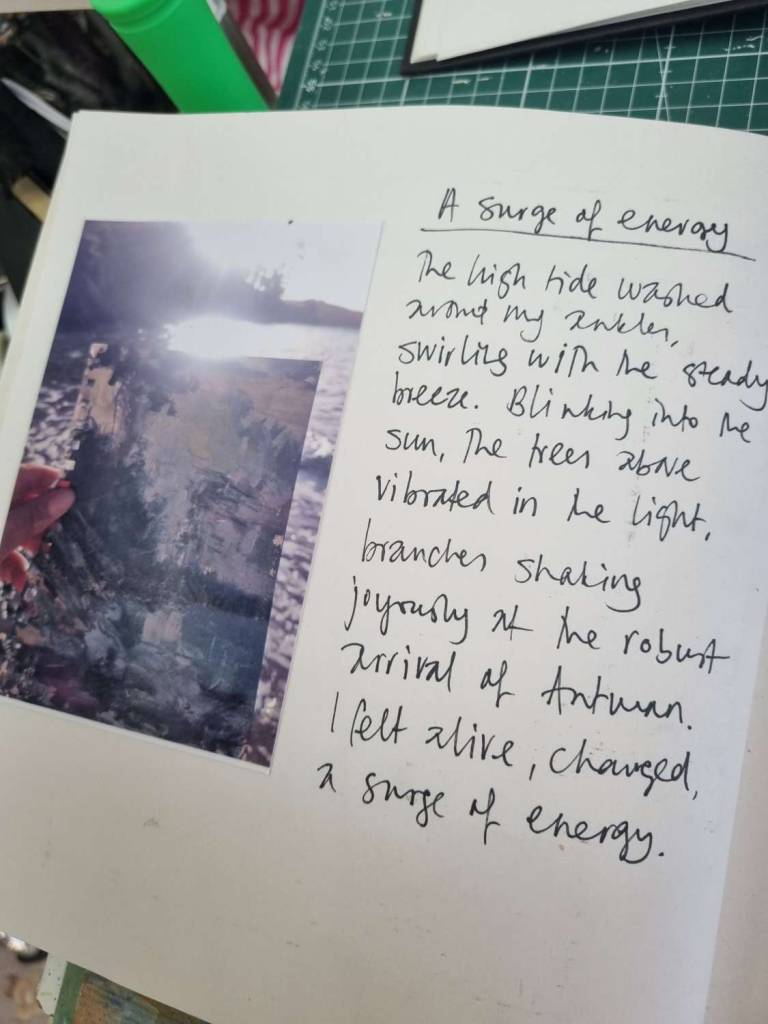 The surge of her energy - Sophie Velzian