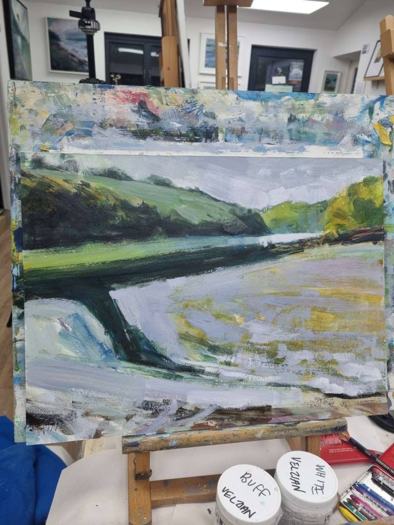 Etched river bed - Sophie Velzian