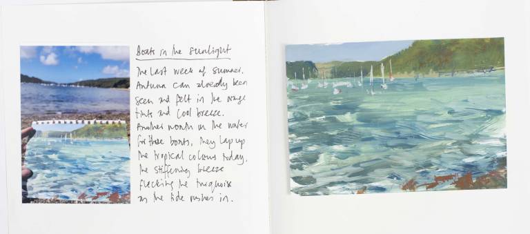 Boats in sunlight, Bar Beach - Sophie Velzian