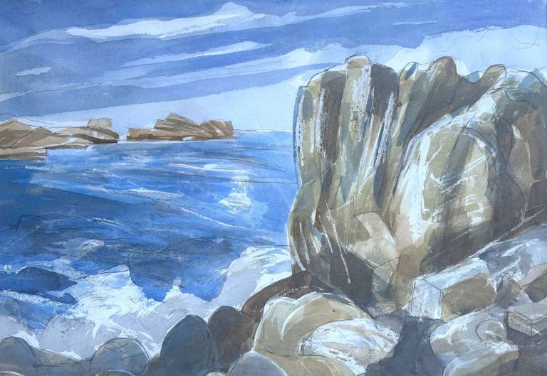 Rocks at Port Soif 1997 - Tom Cross
