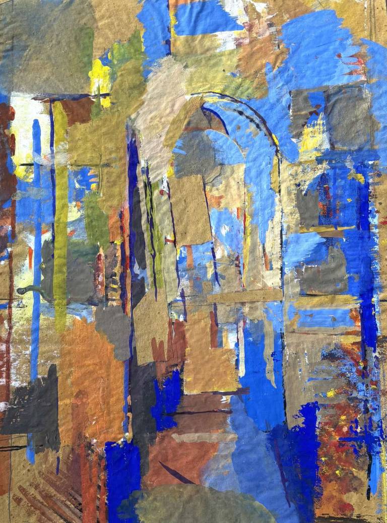 Church Interior Perugia 1955 - Tom Cross