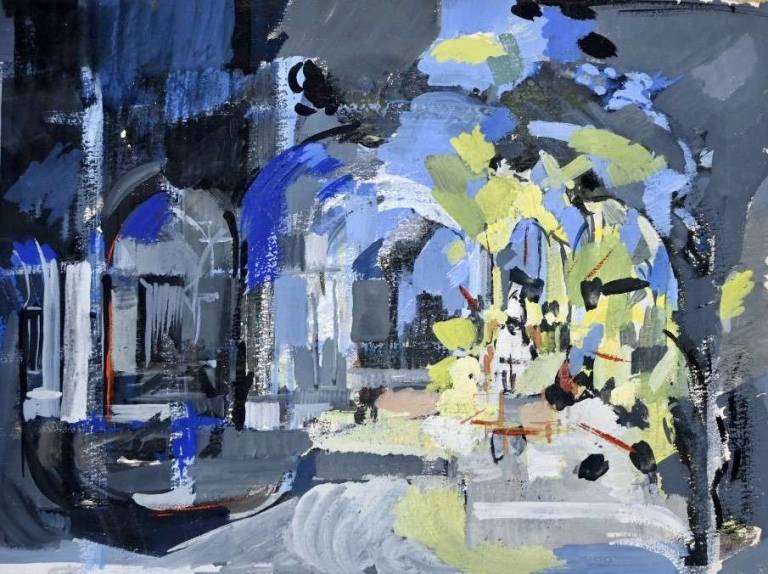 Untitled [Church in Perugia 1955] - Tom Cross