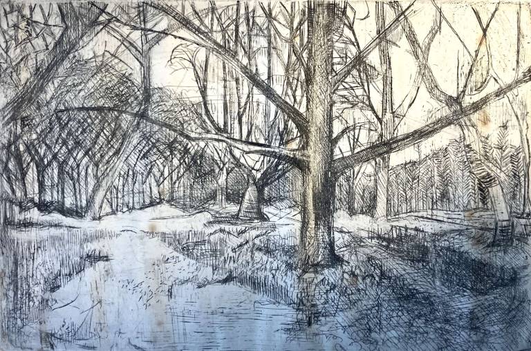 Landscape at Cromwell's Castle 1954 - Tom Cross