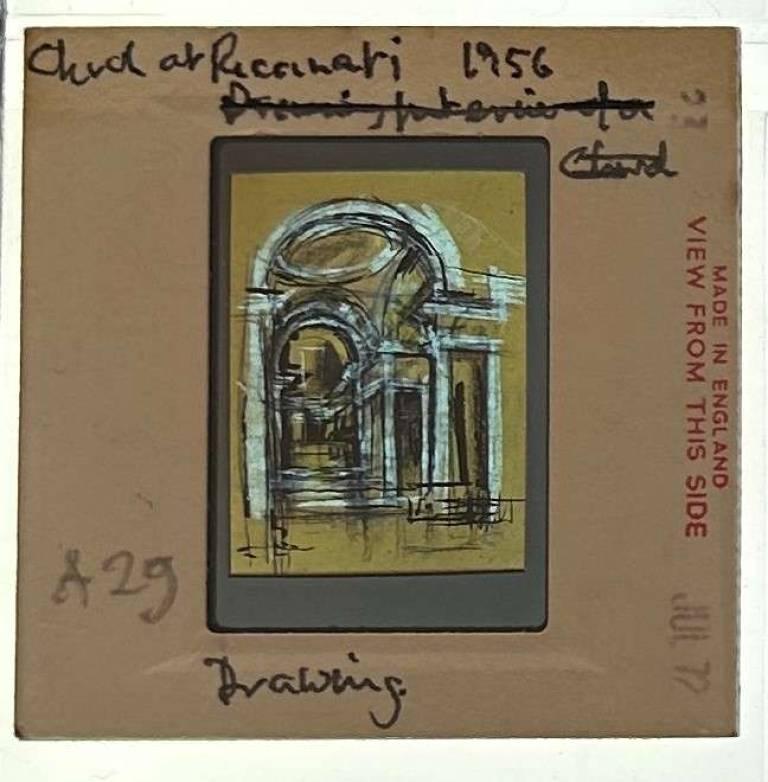 Church at Recanati 1956 - Tom Cross