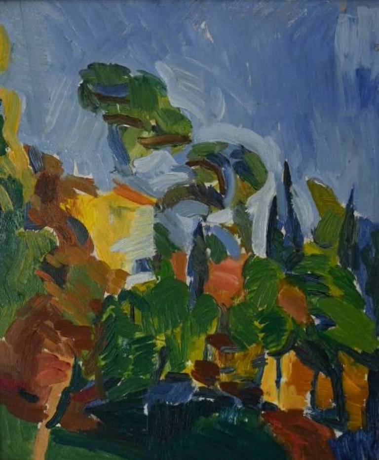 House on the Pincio, Rome 1957 - Tom Cross