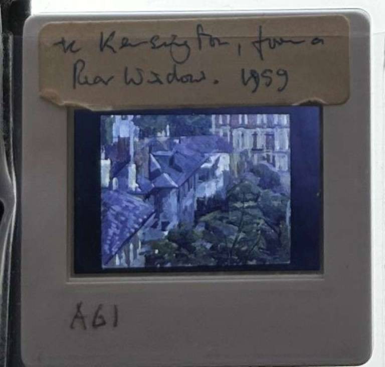 Kensington from a rear window 1 1959 - Tom Cross