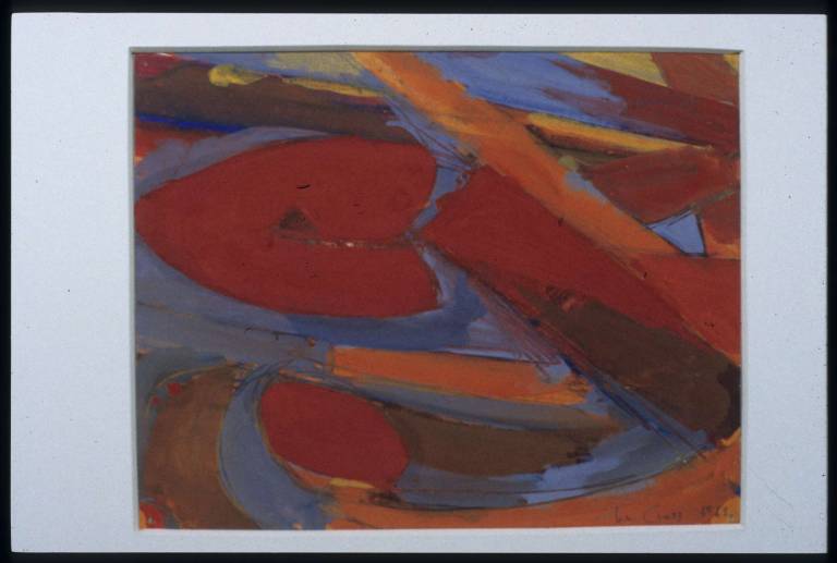 Red landscape 2 1963 - Tom Cross
