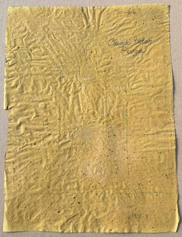 Church Interior Perugia 1955 - Tom Cross