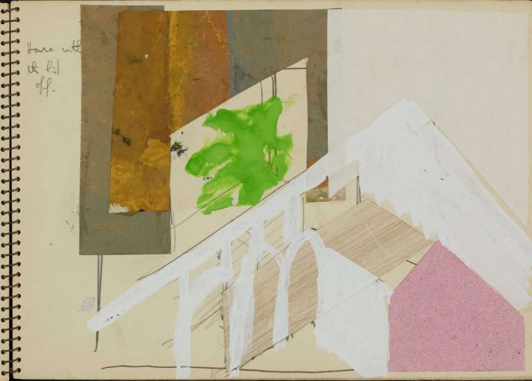 House with the lid off with Tree in Rome 1957 - Tom Cross