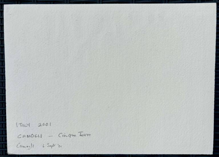 Cinque Terre, Camogli 2001 - Tom Cross