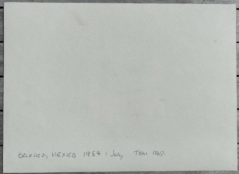 Oaxaca, Mexico 1984 - Tom Cross