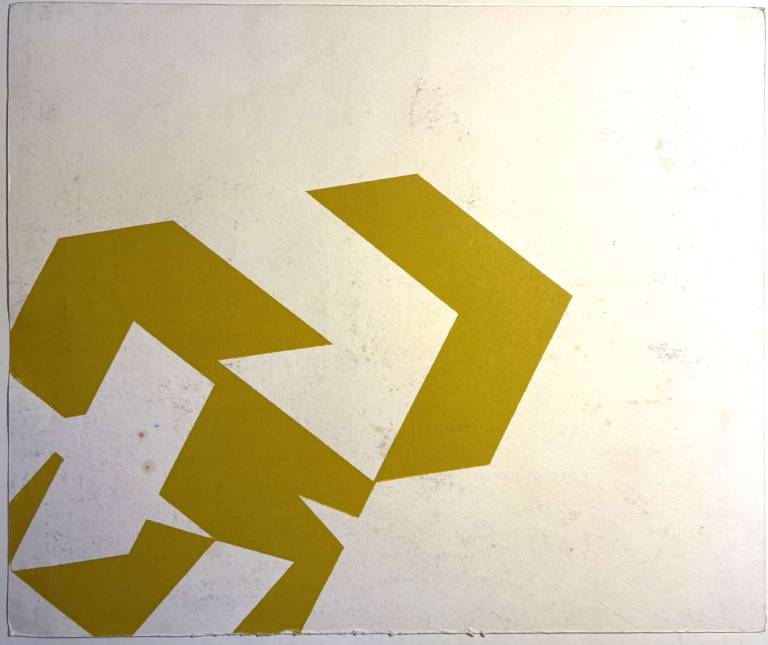 Untitled [Collage with Blue Jug 1977] - Tom Cross