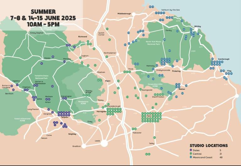 North Yorkshire Open Studios Summer - Mary Waterfall