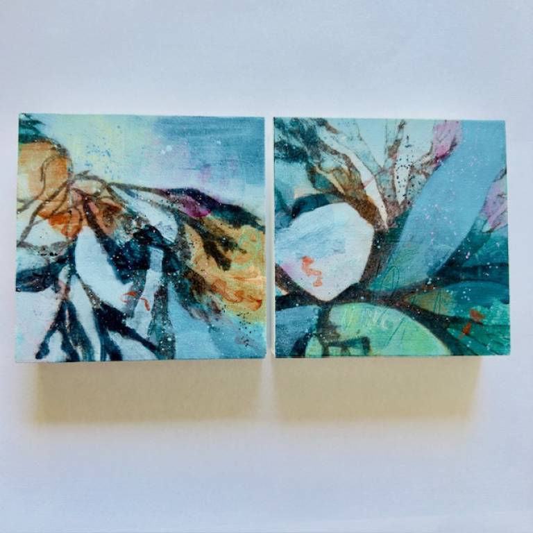 A magical place (diptych) - Sharon Bruster