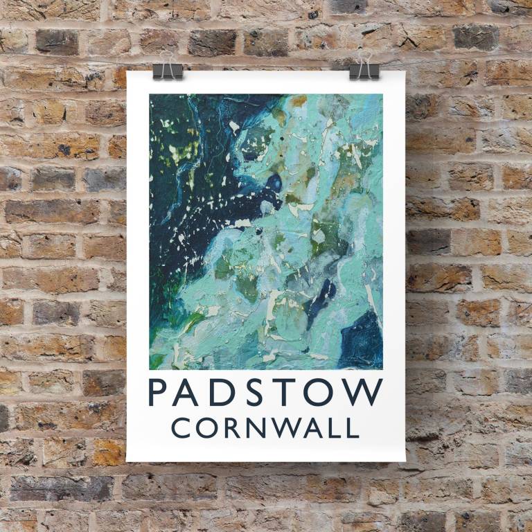 The Padstow fine art poster A3 - Sharon Bruster