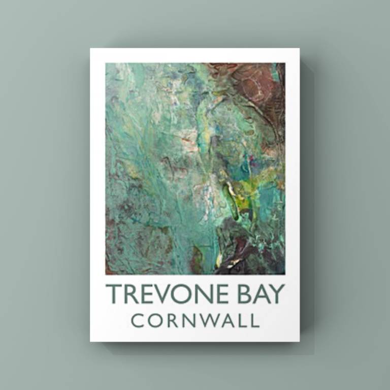 The Trevone Bay fine art poster A2 - Sharon Bruster