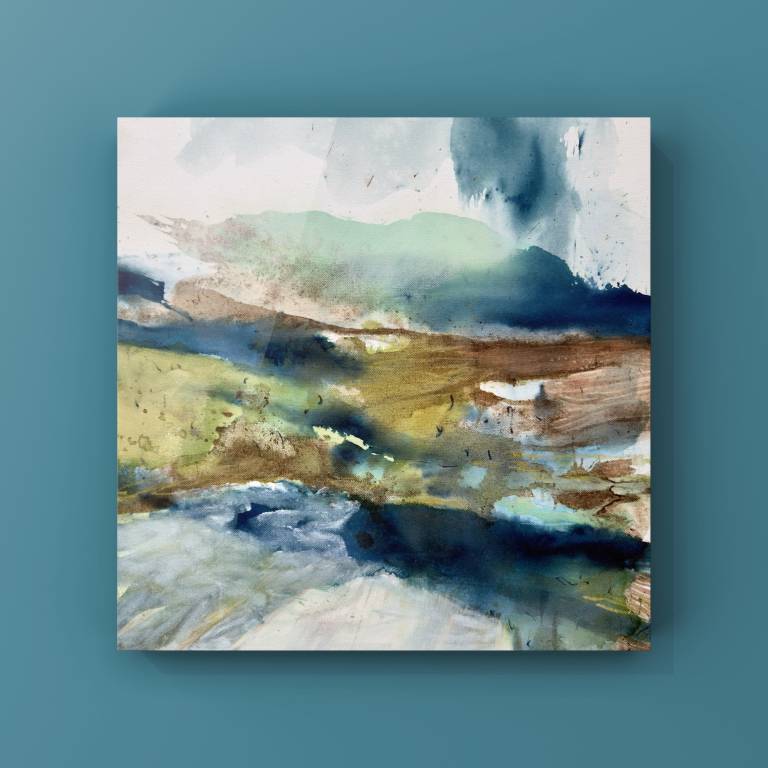 Walks along the Camel Estuary - Sudden downpour - Sharon Bruster