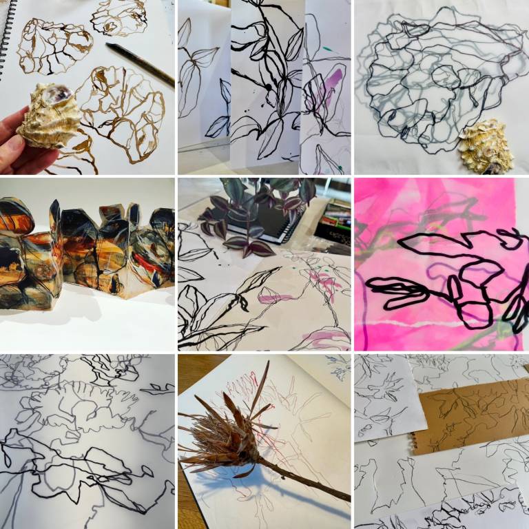 Weekly drawing group, Trevone - Sharon Bruster