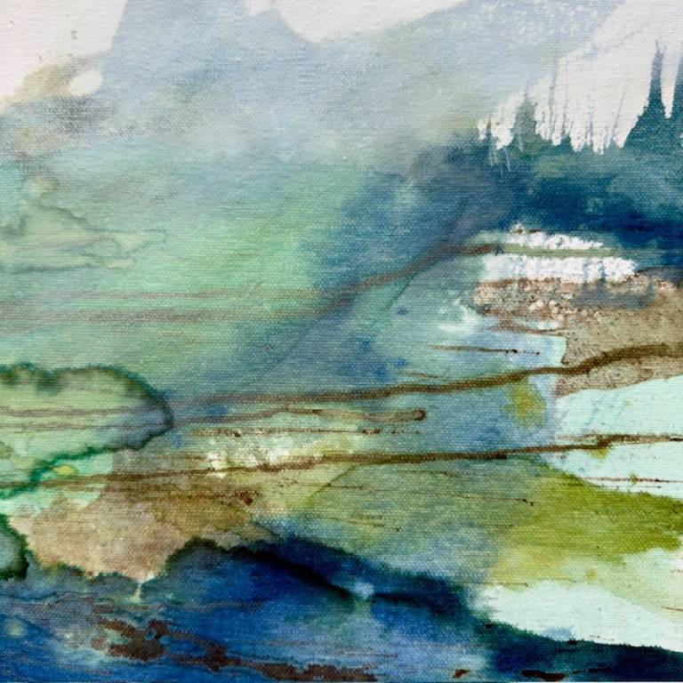 Walks along the Camel Estuary - Misty this morning - Sharon Bruster