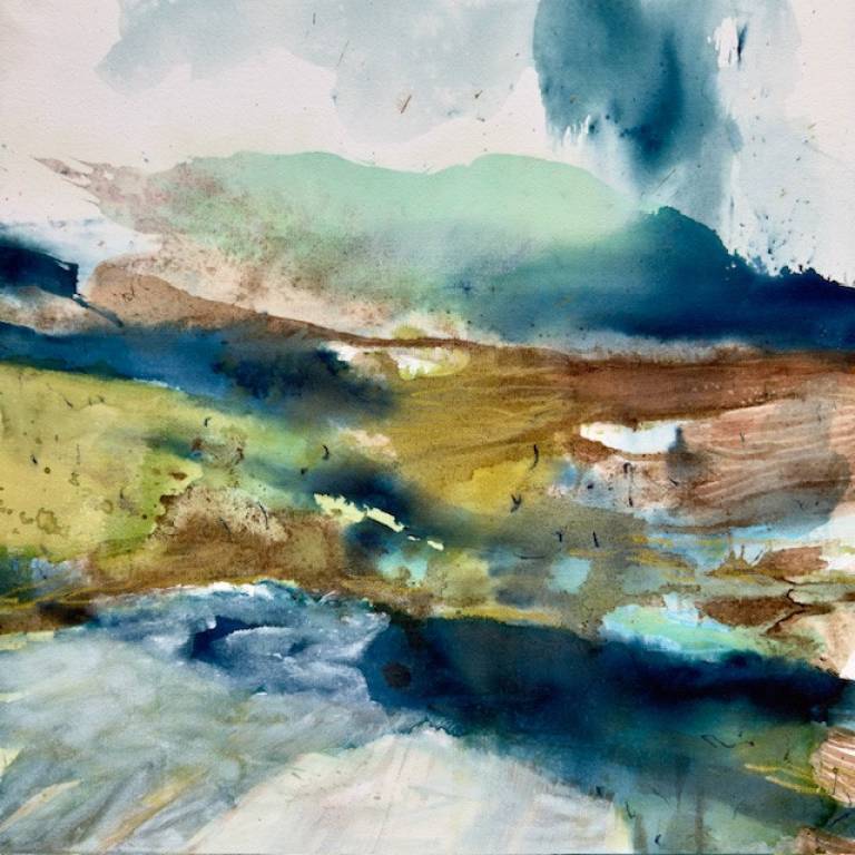 Walks along the Camel Estuary - Sudden downpour - Sharon Bruster