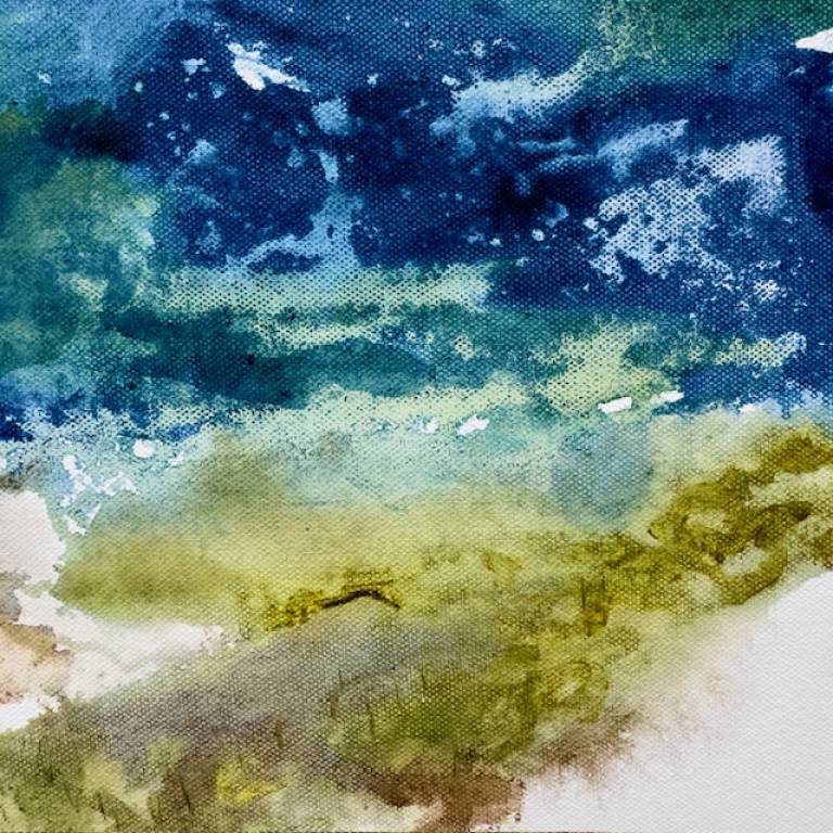 Walks along the Camel Estuary - Summer Squall - Sharon Bruster