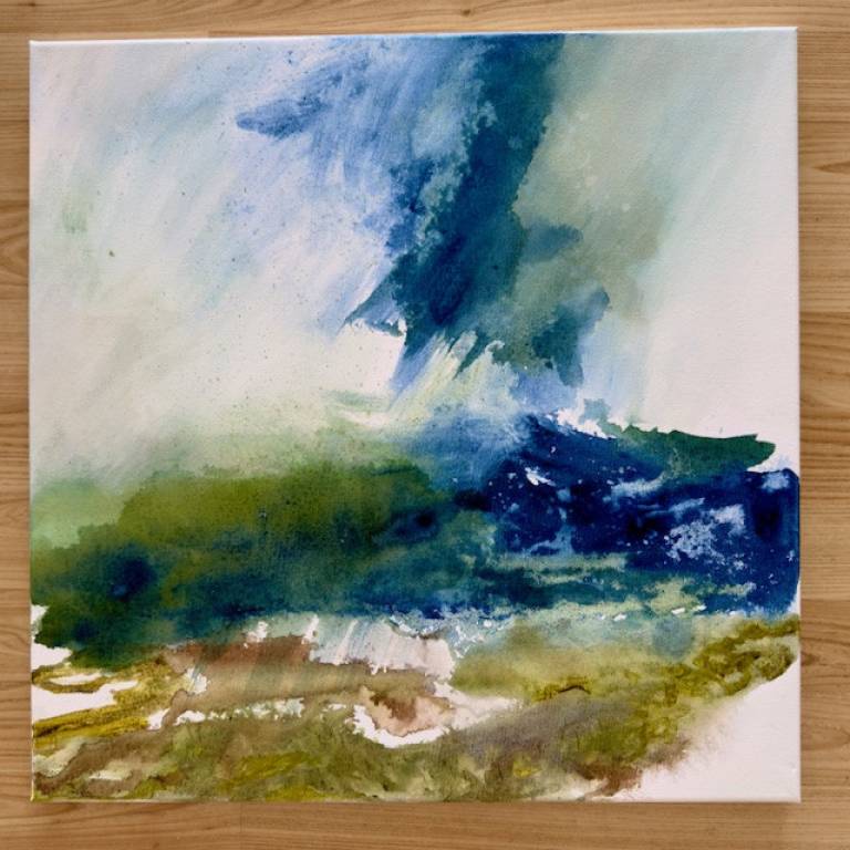 Walks along the Camel Estuary - Summer Squall - Sharon Bruster