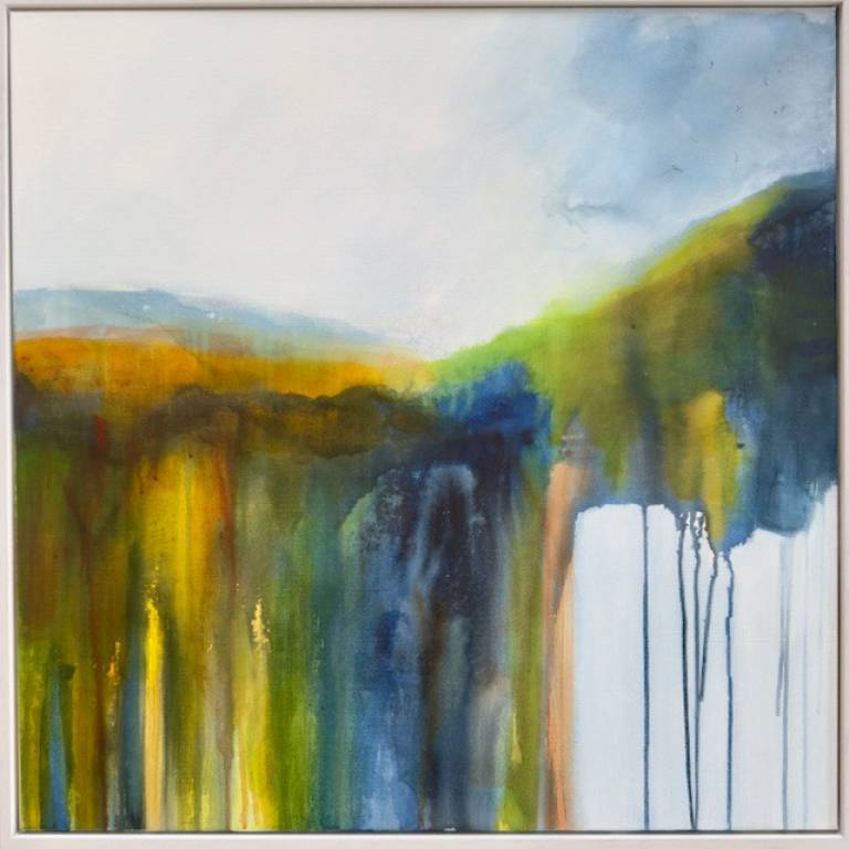 On the coastpath, drenched - Sharon Bruster