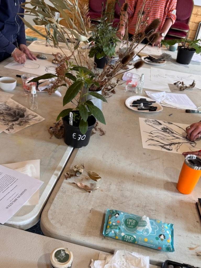 EXPIRED Expressive Charcoal drawing workshop 9th April, Lanjeth - Sharon Bruster