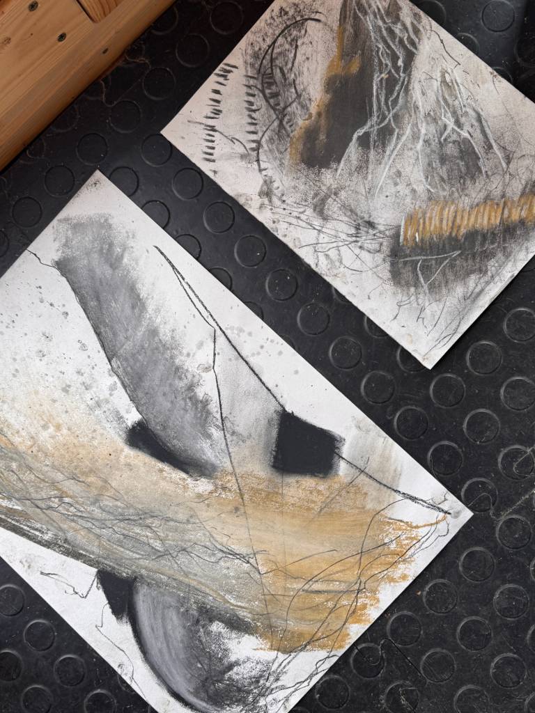 EXPIRED Expressive Charcoal drawing workshop 9th April, Lanjeth - Sharon Bruster