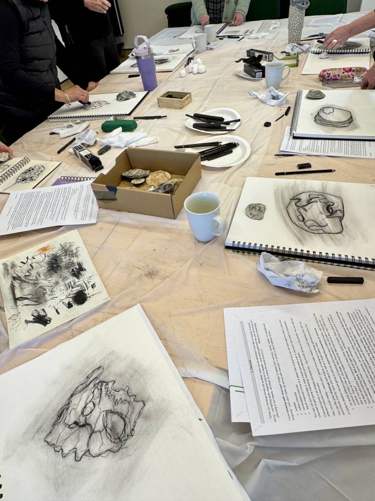 Weekly drawing group, Trevone - Sharon Bruster