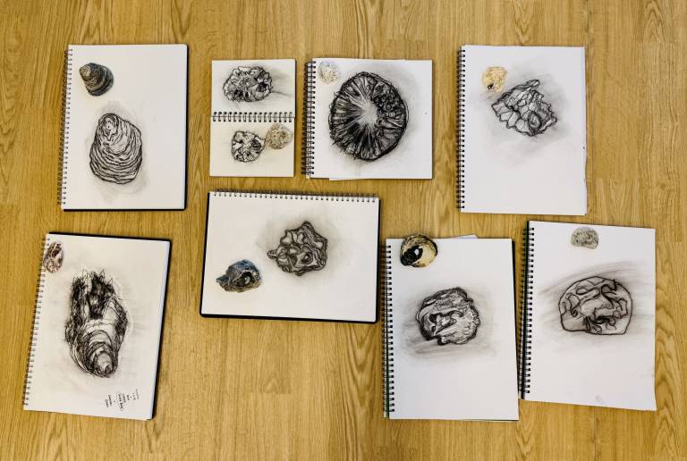 Weekly drawing group, Trevone - Sharon Bruster