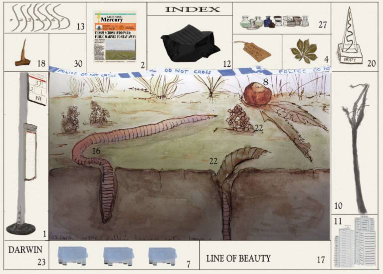 Index Page: Hogarth's Dog - Jennifer Gloster Kok