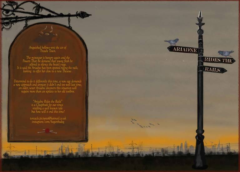 Ariadne Rides the Rails: Cover - Jennifer Gloster Kok