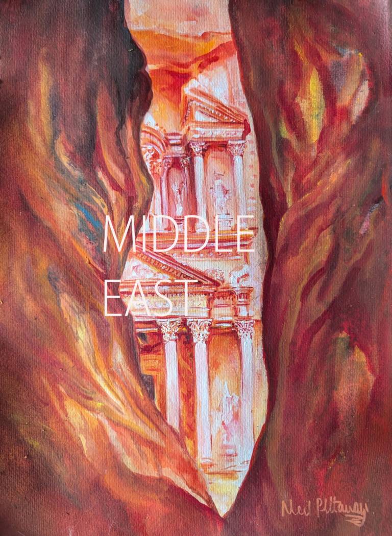 Jordan, Syria, Middle East and Mesopotamia - 