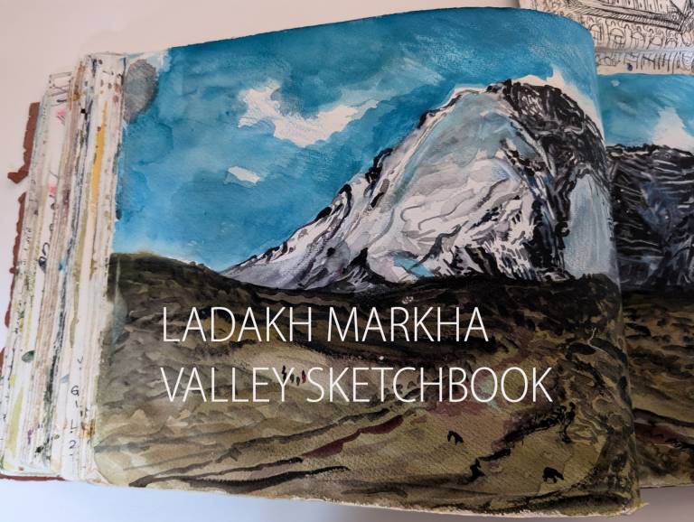 Markha Valley India Ladakh Sketchbook - 