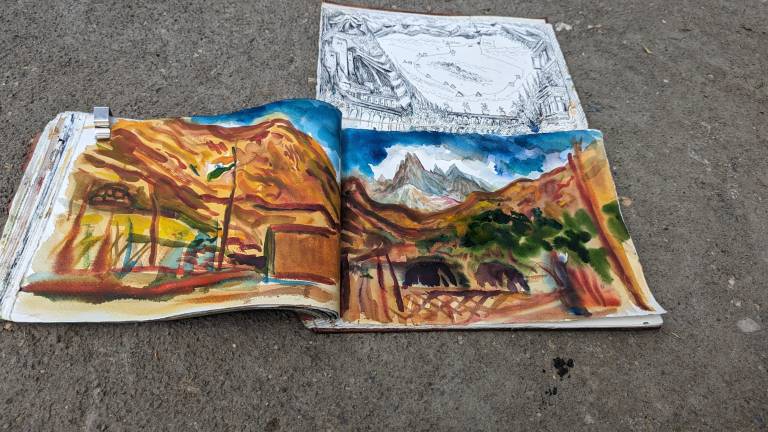 Markha Valley India Ladakh Sketchbook - 