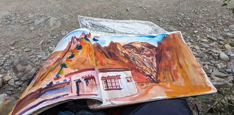 Markha Valley India Ladakh Sketchbook - 