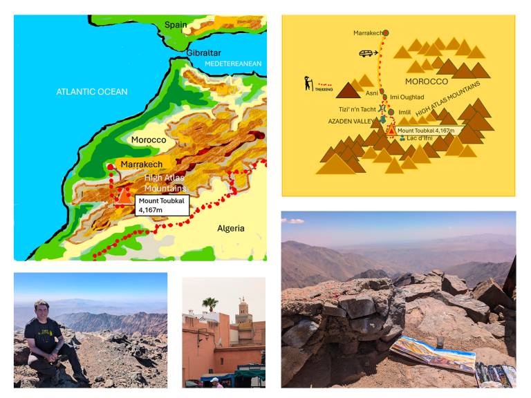 Sketchbook from the Mount Toubkal Climb, Morocco - 